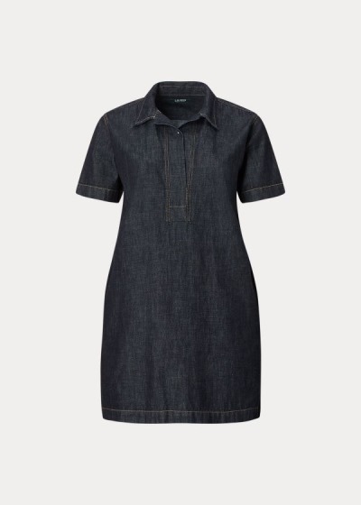 Vestido Ralph Lauren Denim Shift Mulher 57320-XILD